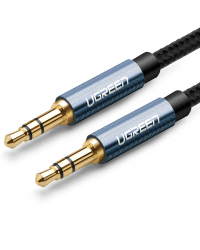 UGREEN AV112 Mini jack cable 3.5mm AUX 1m (black)