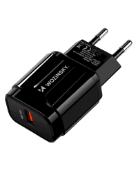 Wozinsky USB 3A Quick Charge travel wall charger black (WWC-B02)