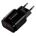 Wozinsky USB 3A Quick Charge travel wall charger black (WWC-B02)