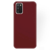 Fusion soft matte back case силиконовый чехол для Samsung A025 Galaxy A02S темно красный