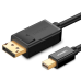 Обложка книги «Mini DisplayPort cable - DisplayPort UGREEN 4K 1.5m (black)»