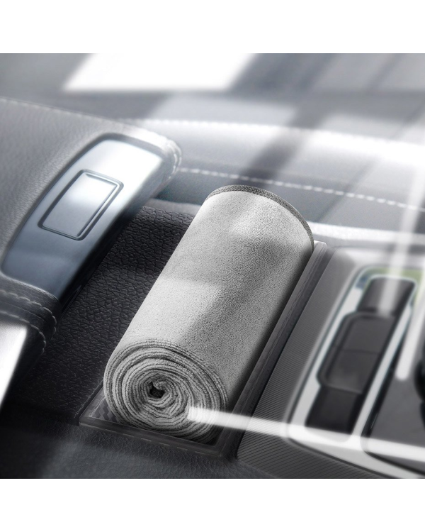 Baseus 2 x Microfiber Car Drying Towel Microfiber 40cm x 40cm Gray (CRXCMJ-0G)