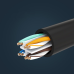 Дополнительное изображение книги «Удлинительный кабель Ugreen Ethernet RJ45 Cat 6 FTP 1000Mbps 2m Black (NW112 11281)»