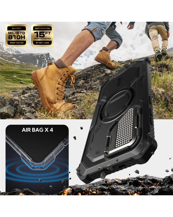 SUPCASE IBLSN ARMORBOX MAGSAFE GALAXY S25 BLACK