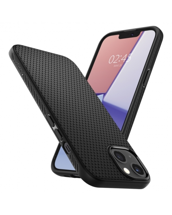 Дополнительное изображение книги «Case SPIGEN Liquid Air ACS03519 for Iphone 13 - Matte Black»