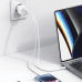 Дополнительное изображение книги «USAMS Ład. siec. 1xUSB+1xUSB-C PD30W 3A (only head) PD3.0 Fast Charging czarny|black X-ron Series CC189TC01 (US-CC189)»