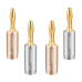 Ugreen banana connectors plugs gold plated aluminium alloy multicolour (50382 AV149)