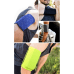 Elastic fabric armband armband for running fitness S black