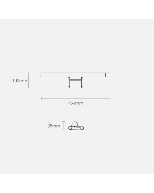 Baseus i-wok Pro series USB stepless dimming screen hanging light (fighting) Black