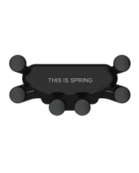 Car holder - gravity SPRING from 4,7’ air vent mount black