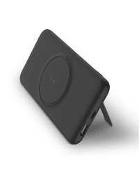 UNIQ Hyde Air Click power bank 10000mAh USB-C 20W PD Fast Wireless charge dark gray