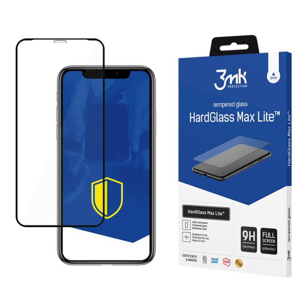 Обложка книги «Apple iPhone 11 Pro Max Black - 3mk HardGlass Max Lite™ screen protector»
