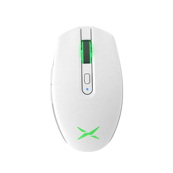 Wireless Gaming Mouse Delux BT+2.4G RGB 16000DPI (white)