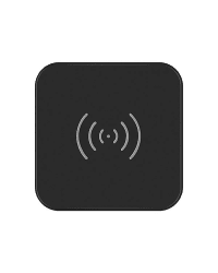 Wireless Induction Charger QI Universal Fast Charge - T-511 Square BLACK (min. 2A)