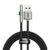 Обложка книги «Baseus Mobile Game Elbow Cable USB Type C with Nylon Braid 4A 40W Huawei Super Charge 1m black (CAT7C-B01)»