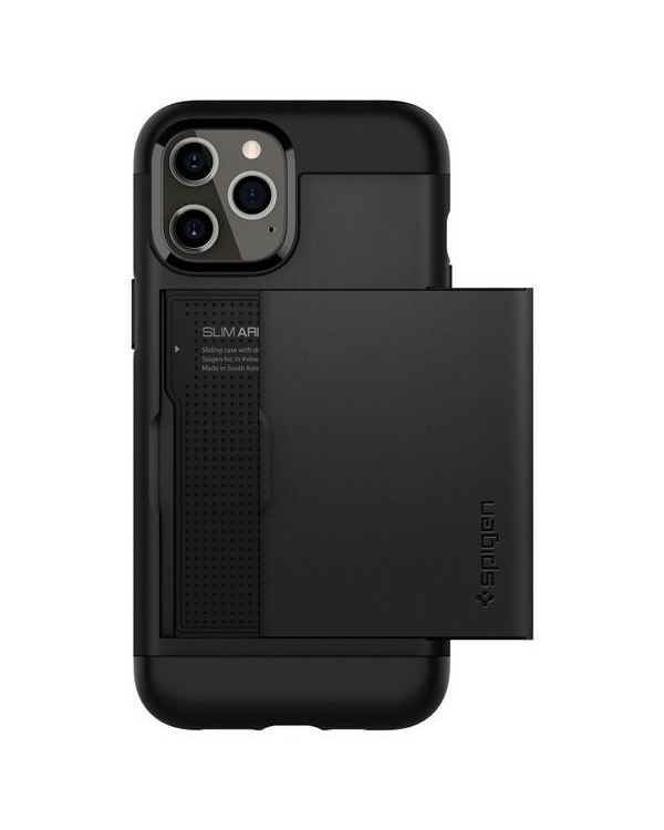 Дополнительное изображение книги «Spigen Slim Armor CS iPhone 12|12 Pro 6,1"  czarny|black ACS01707»