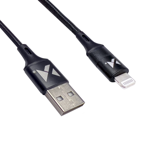 Wozinsky cable USB - Lightning 2,4A 2m black (WUC-L2B)