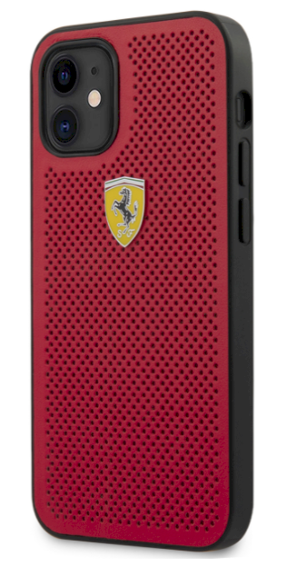 Ferrari FESPEHCP12SRE Off Track Силиконовый чехол для Apple iPhone 12 Mini Красный