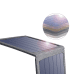 Choetech Foldable Travel Solar Solar Solar Charger 14W with USB 5V / 2.4A Solar Panel Gray (SC004)