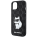 Karl Lagerfeld KLHCP14SSAKHPCK iPhone 14 6.1" черный Saffiano Monogram Choupette