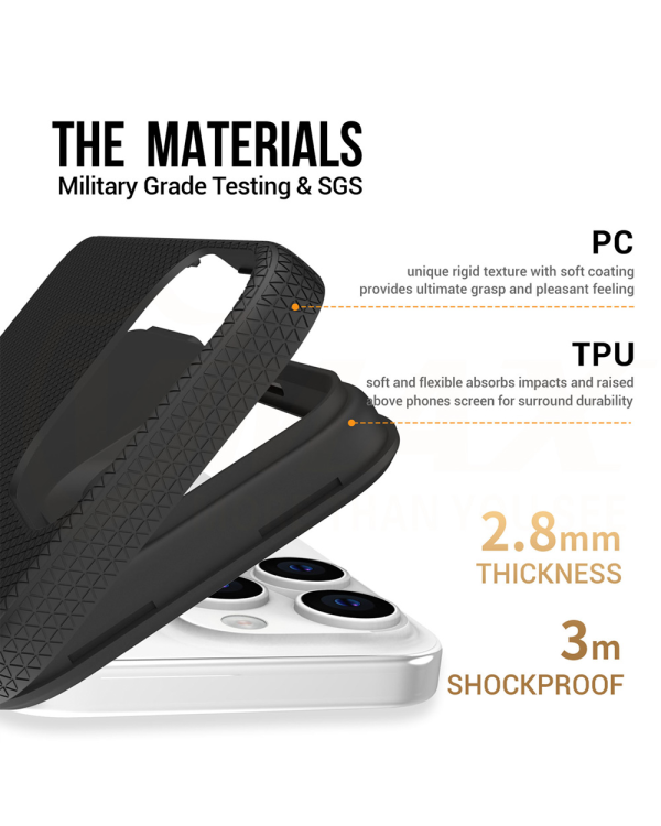 Чехол Vmax Triangle для iPhone 16 6,1" черный