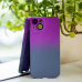 Fusion Neogradient case 2 силиконовый чехол для Xiaomi Redmi Note 12 Pro 5G фиолетовый синий