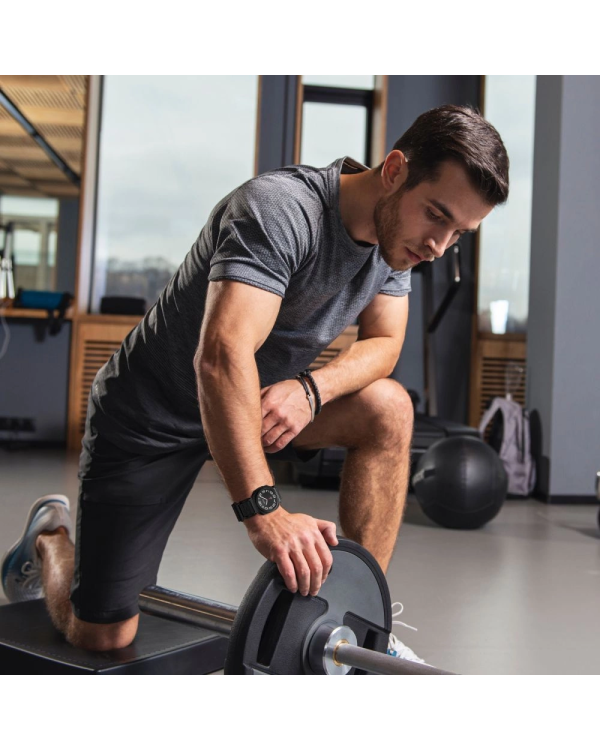 Tech-Protect Silicone Line Strap for Garmin Fenix 5X | 5X Plus | 6X | 6X Pro | 7X | 8 (51 mm) - Red