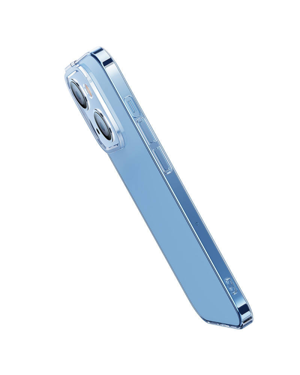 Baseus Crystal Transparent Case and Tempered Glass set for iPhone 14