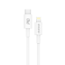 Dudao USB Typ C - Lightning cable 18 W 1 m Power Delivery white (L6X white)