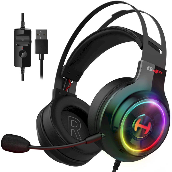 Edifier HECATE G4 TE gaming headphones, RGB, 7.1 (black)