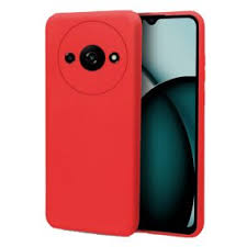 Силиконовый чехол Fusion Elegance Fibre Protect для Xiaomi Redmi A3 4G красный