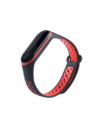 Fusion dots ремешок для часов Xiaomi Mi Band 5 / Mi Band 6 красный