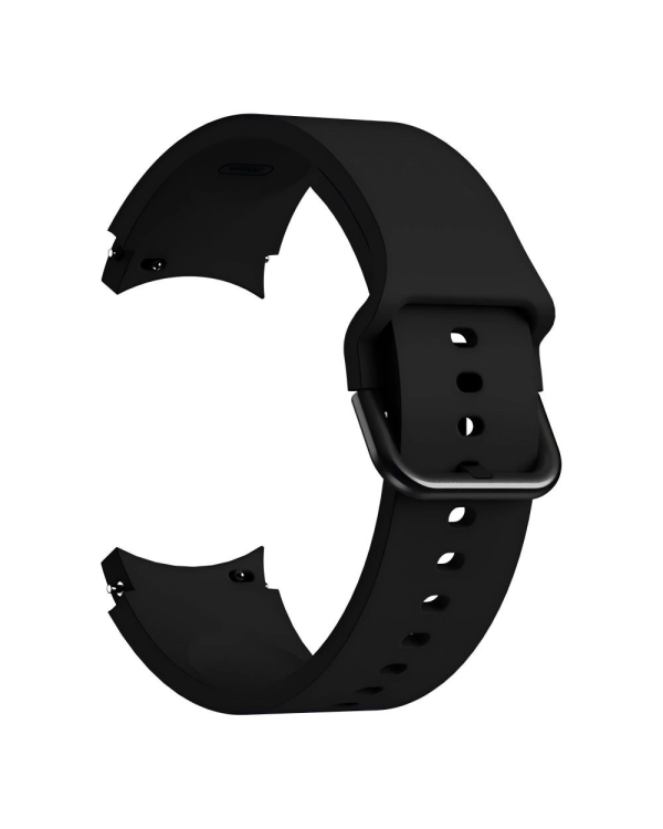 Дополнительное изображение книги «Tech-Protect Silicone Strap for Samsung Galaxy Watch 4 | 5 | 5 Pro | 6 | 7 | FE - Black»
