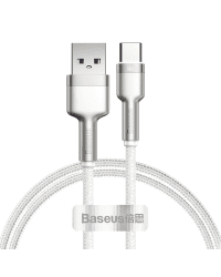 USB cable for USB-C Baseus Cafule, 66W, 1m (white)