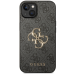 Guess GUHCP15S4GMGGR iPhone 15 6.1" grey hardcase 4G Big Metal Logo