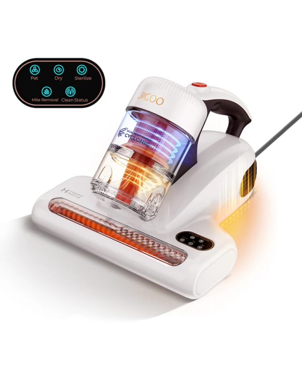 JIGOO J200 пылесос против клещей для матраса | дивана со съемным контейнером 500 Вт