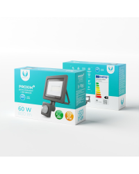 Прожектор светодиодный PROXIM II 10W |6000K| PIR IP66 Forever Light