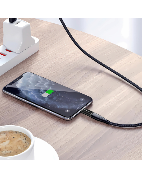 Wozinsky WALC-01 Переходник с Lightning на USB-C - черный