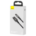 Baseus Tungsten Gold Cable USB to iP 2.4A 1m (черный)