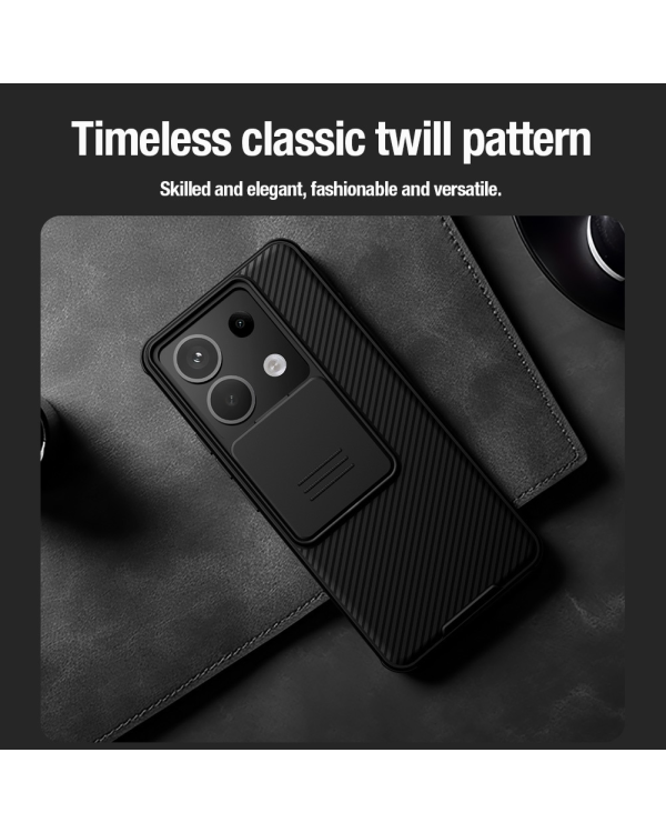 Дополнительное изображение книги «Nillkin CamShield PRO Hard Case for Xiaomi Redmi Note 13 Pro 5G| Poco X6 5G Black»