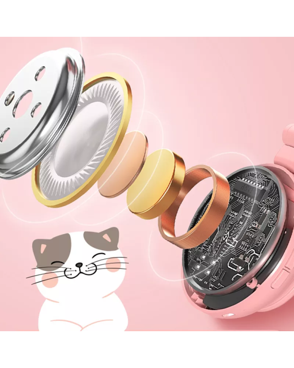 Goodbuy Macaron беспроводные наушники для детей / bluetooth 5.0 белые