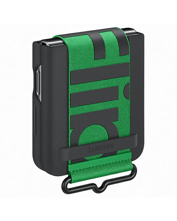 Дополнительное изображение книги «EF-GF721TBE Samsung Silicone Cover with Strap for Galaxy Z Flip 4 Black»