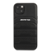 Обложка книги «AMHCP13MGSEBK AMG Genuine Leather Perforated Hard Case for iPhone 13 Black»
