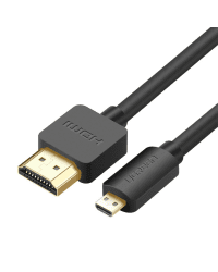 Ugreen HDMI - micro HDMI cable 19 pin 2.0v 4K 60Hz 30AWG 1,5m black (30102)
