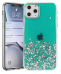 Fusion glue glitter силиконовый чехол для Apple iPhone 13 зеленый