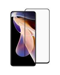 Fusion full glue 5D защитное стекло для экрана Xiaomi Redmi Note 12 4G | Note 12 5G черное