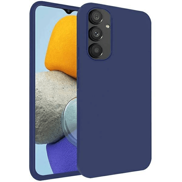 Fusion soft matte case силиконовый чехол для Samsung A346 Galaxy A34 5G синий