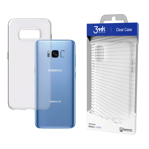 Обложка книги «Samsung Galaxy S8 - 3mk Clear Case»