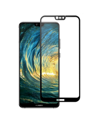 Fusion Full Glue 5D Tempered Glass Защитное стекло для экрана Huawei P20 Lite Черное