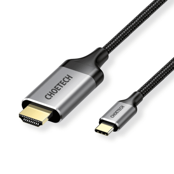 Обложка книги «Choetech unidirectional cable adapter USB Type C (Male) to HDMI (Male) 4K 60Hz 2m black (CH0021-BK)»